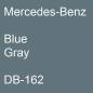 Preview: Mercedes-Benz, Blue Gray, DB-162.